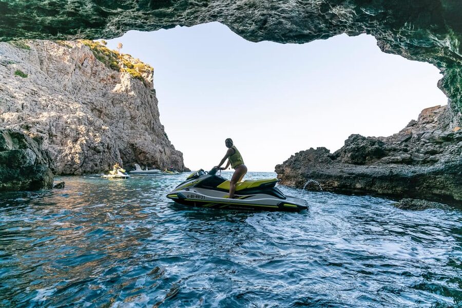 Mallorca Alcudia: Jack Sparrow Cave Jet Ski Tour - Key points before you book
