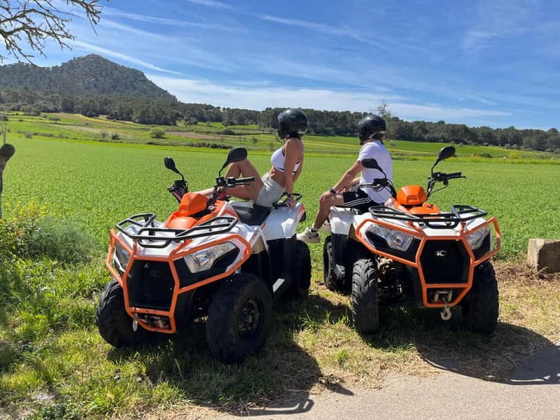 Mallorca: Quad Bike Tour, Snorkeling, and Cliff Jumping - What the quad ride feels like for beginners