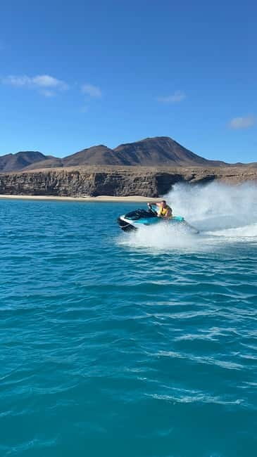 Morro Jable: Guided Jet Ski Safari (without license) - Who will get the most from this Morro Jable safari