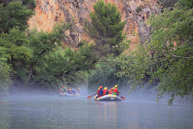 Murcia: Canyon of Almadenes Rafting, Caves & Photos - Swimming in the Segura River