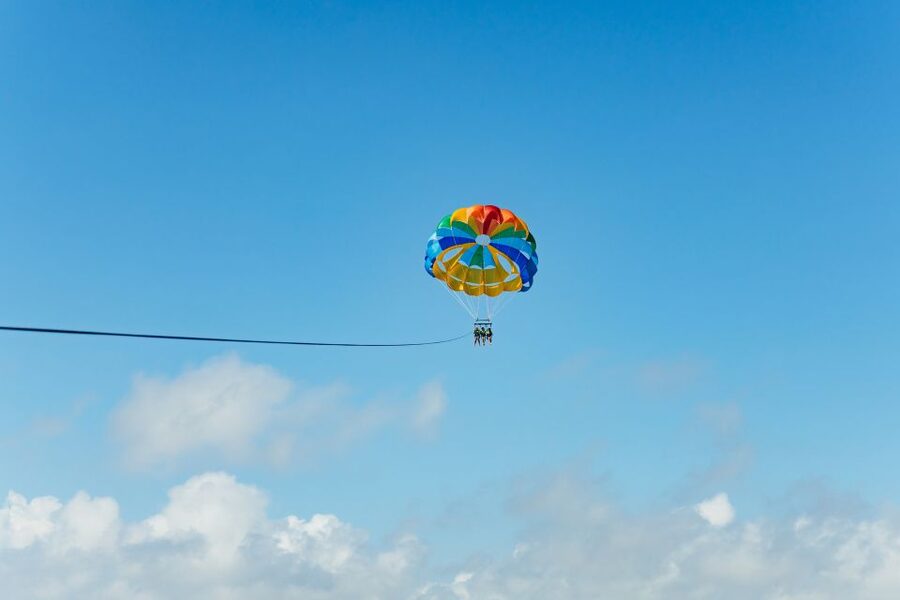 Palma Bay: Parasailing Experience - Getting Kitted Out for Parasailing
