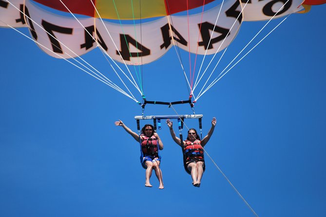 Parasailing in Alicante - Alicante from 150 meters above the Mediterranean