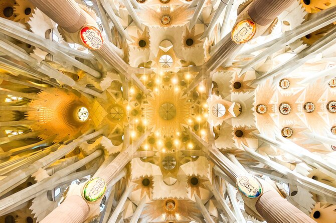 Park Guell and Sagrada Familia Tour with Skip the Line Tickets - Starting at Park Güell, with views and uphill walking