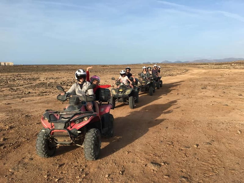 Playa Blanca: Guided Quad Bike Tour - What the lava desert section feels like