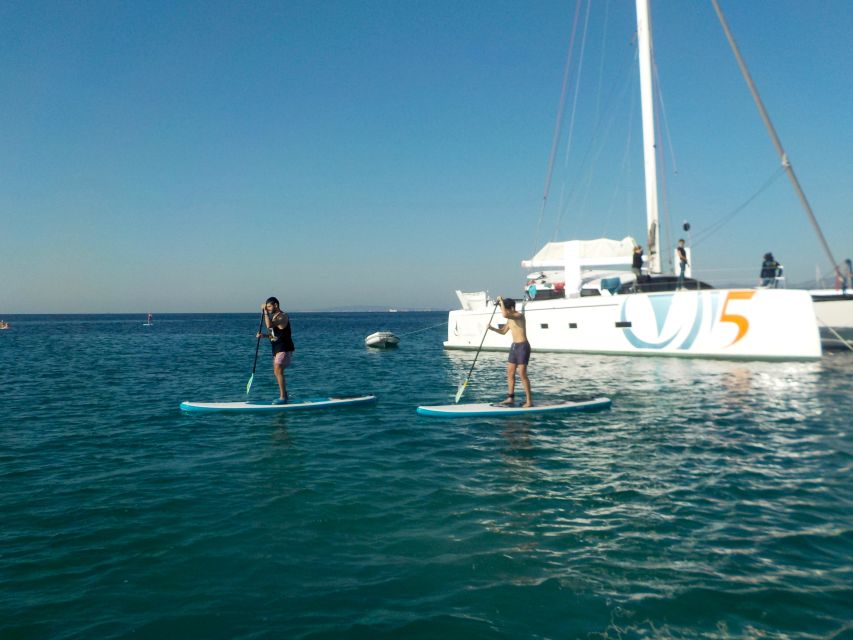 Playa Palma: Stand-up Paddleboard Rental - A short paddle near Palma