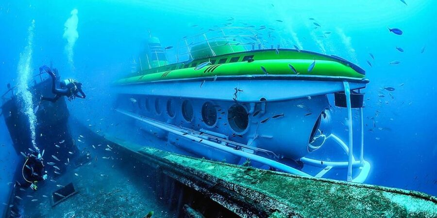 Puerto de la Cruz: Submarine Trip and Beach Stop in Tenerife - Watching Stingrays and Atlantic Fish at 30 Meters