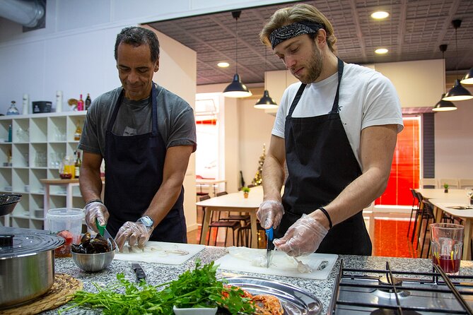 Seafood paella cooking class, tapas and visit to Ruzafa market. - The eight-minute walk to the cooking kitchen