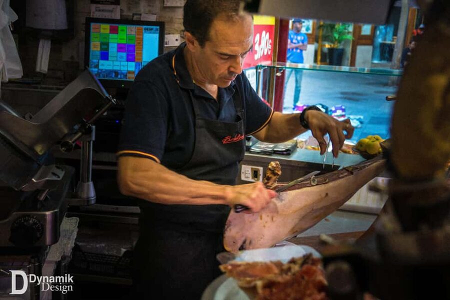 Secret Food Tours Madrid - The final meal inside an 18th-century building