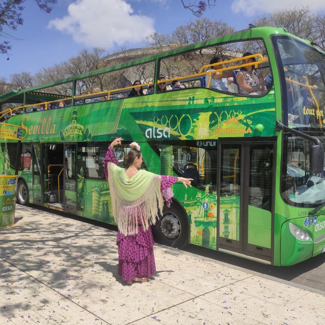 Seville: 2-Day Hop-on Hop-off Bus Ticket - Starting at Torre del Oro beside the Guadalquivir