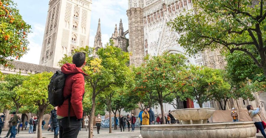 Seville: Cathedral Guided Tour with Priority Access - The mosque courtyard and Giralda’s Muslim origins