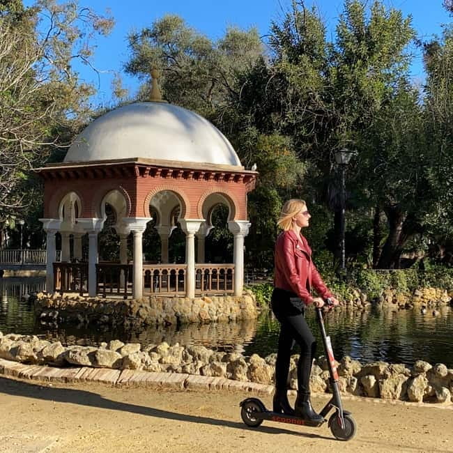 Seville: Electric Bike City Tour - San Telmo Palace and María Luisa Park
