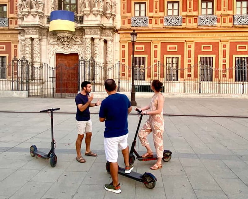 Seville: Electric Bike City Tour - The old tobacco factory and Seville’s monumental center