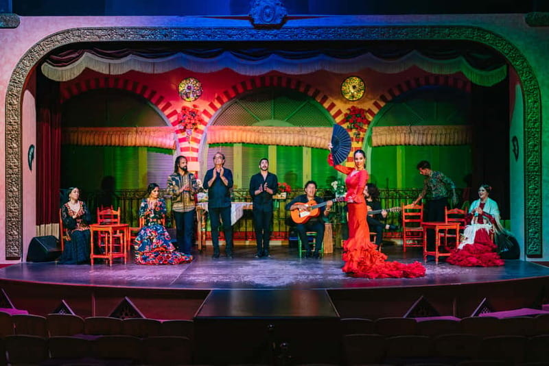 Seville: Flamenco at El Palacio Andaluz with Optional Dinner - Entering El Palacio Andaluz for a Seville evening