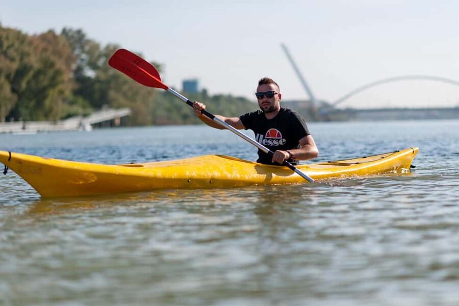 Seville: Guadalquivir River Kayaking Trip - Finding the Arjona sports facilities