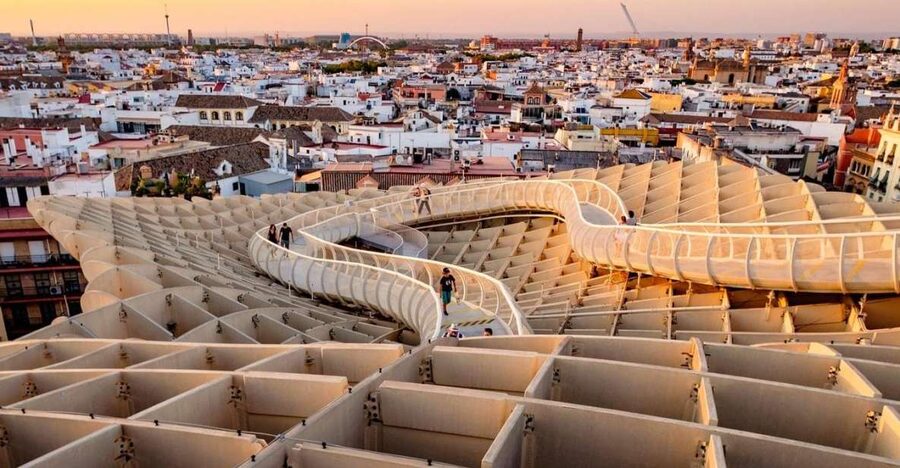 Seville: Las Setas Guided Tour & Optional City Tour - Heading up for Seville’s best modern view