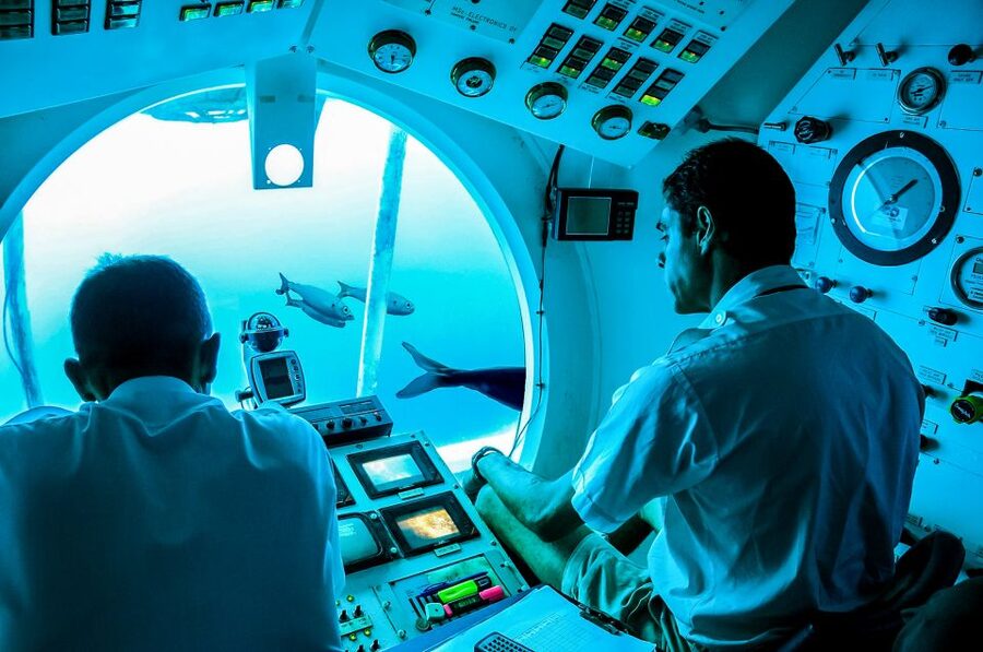 Southern Tenerife: 50-Minute Submarine Dive - A calm descent to the Atlantic seabed