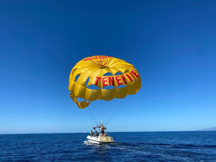 Tenerife Costa Adeje Parasailing - Photos, video, and the real cost