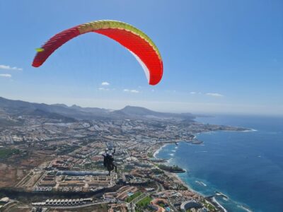 Tandem Paragliding in Adeje with hotel transfer