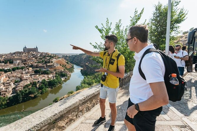 Toledo Experience Tour from Madrid with optional Toledo Cathedral - The panoramic view across the Tagus River
