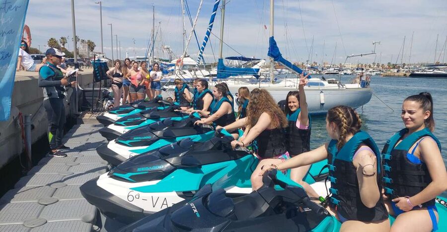 Valencia: Jetski experience with Guide - The 13-minute briefing sets the tone