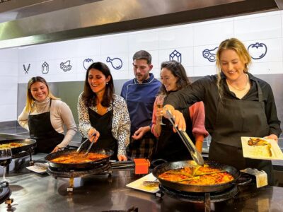 Paella Cooking Class with Central Market Tour