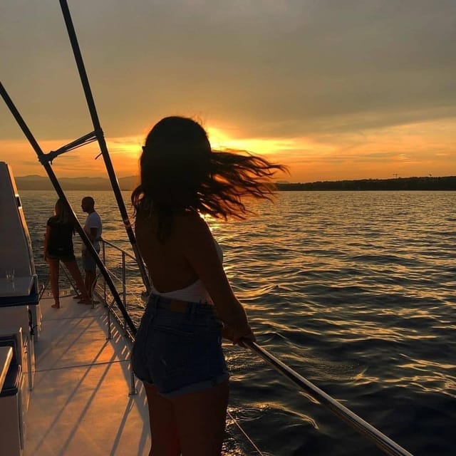 Valencia: Sunset or Daytime Catamaran Cruise with Drink - Leaving Valencia’s marina for the open sea